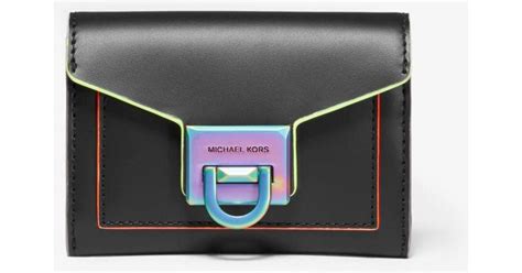 michael kors manhatten small|Michael Kors manhattan contrast wallet.